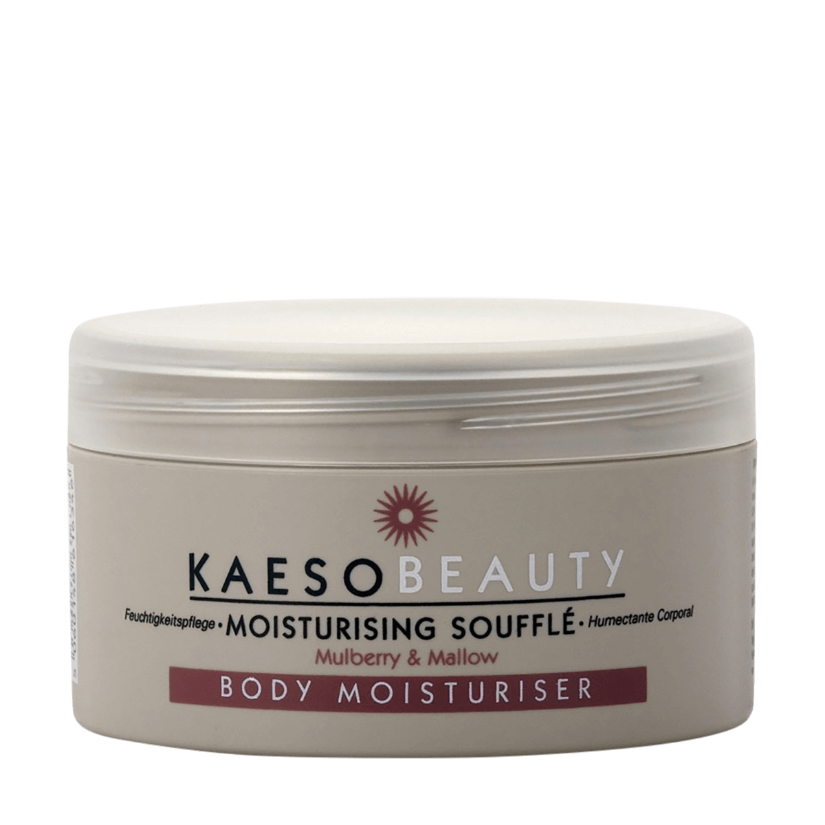 Kaeso Beauty Body Moisturiser Souffle Mulberry & Mallow 450ml