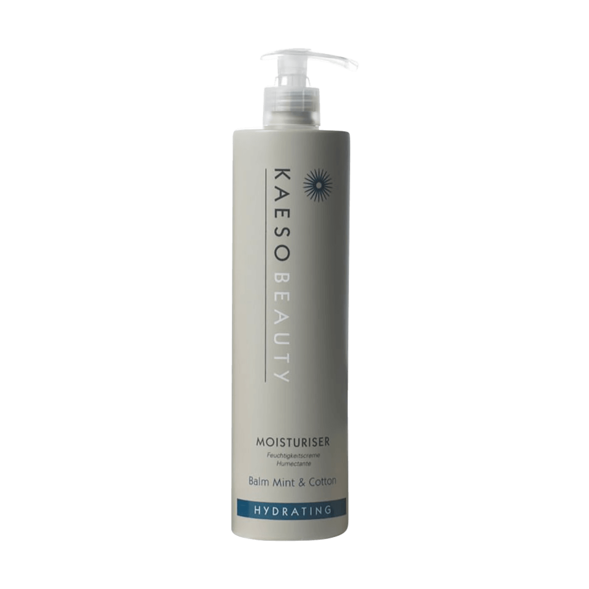 Kaeso Beauty Hydrating Moisturiser Balm Mint & Cotton 495ml