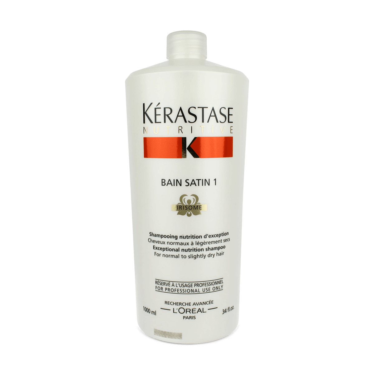 Kerastase Nutritive Bain Satin 1 Irisome Nutrition Shampoo 1000ml
