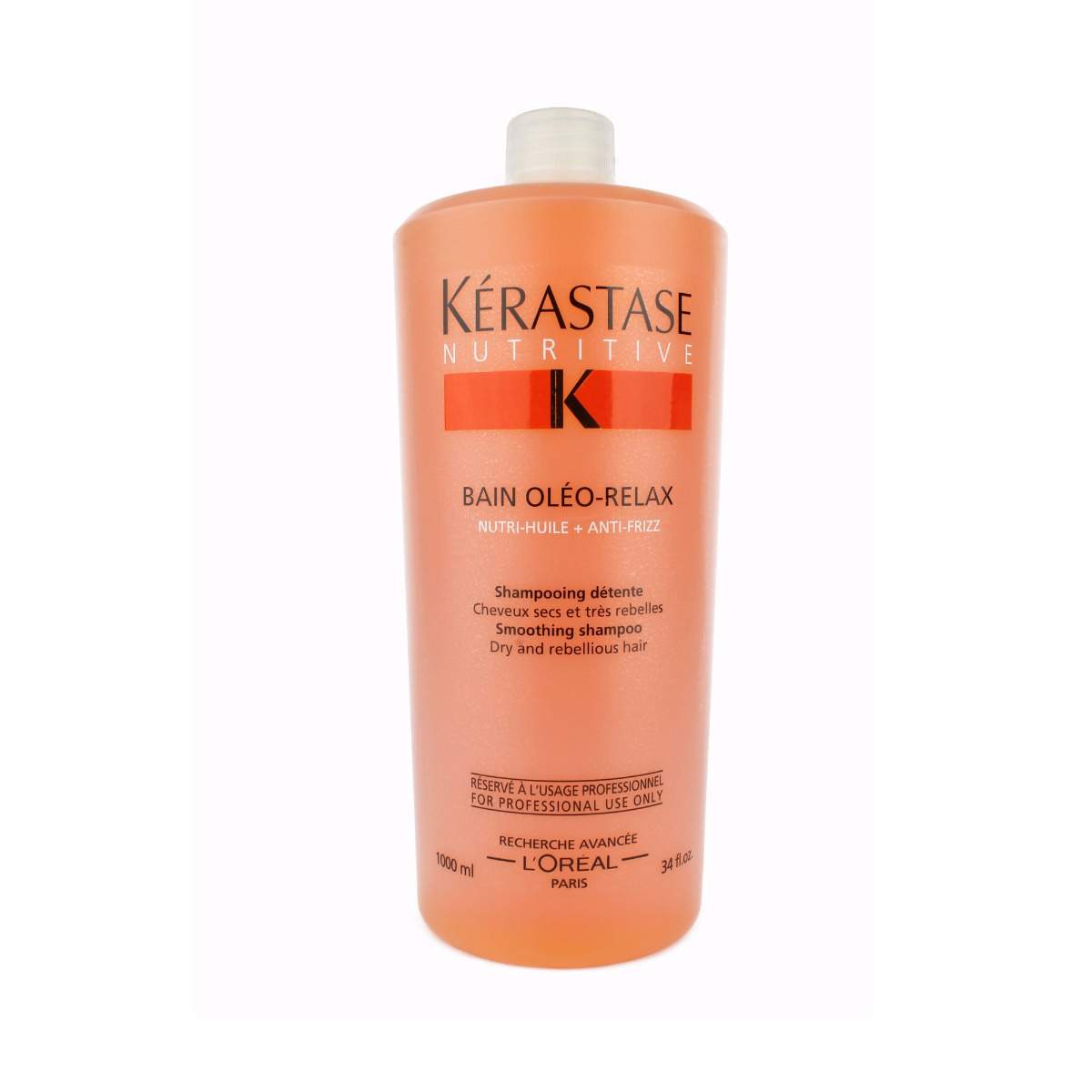 Kerastase Nutritive Bain Oleo-Relax Smoothing Shampoo 1000ml
