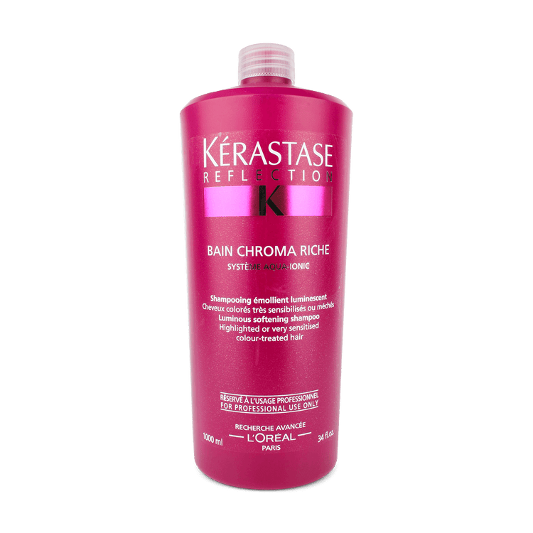 Kerastase Reflection Bain Chroma Riche Luminous Softening Shampoo 1000ml