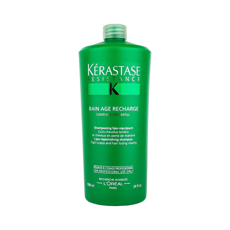 Kerastase Resistance Bain Age Recharge Lipo-Replenishing Shampoo 1000ml