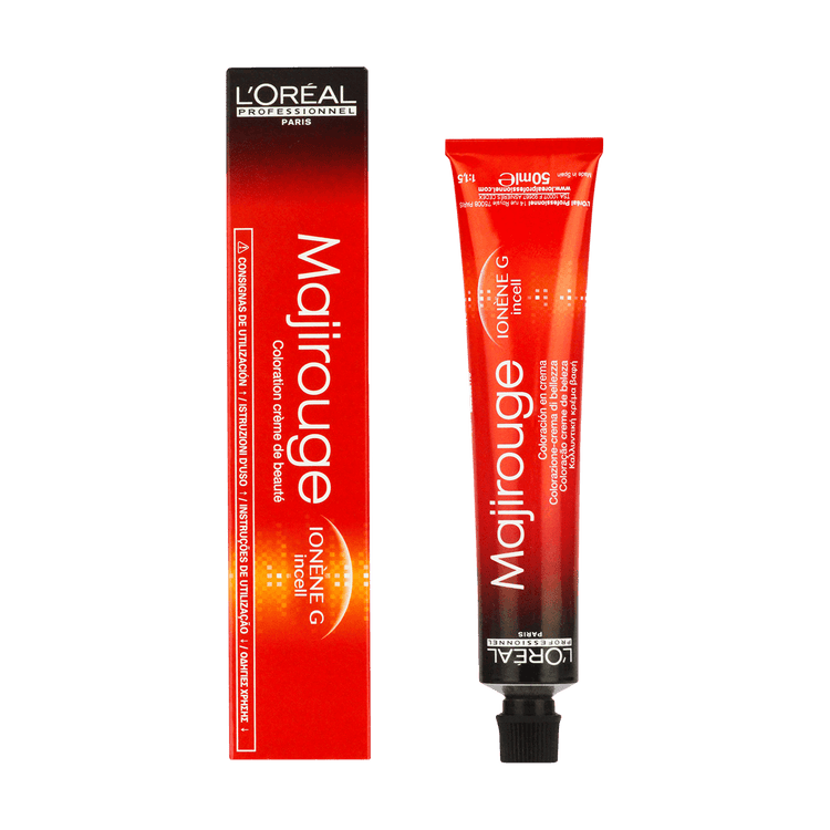 L'Oreal Professionnel Majirouge 7.45 Blonde Copper Mahogany 50ml
