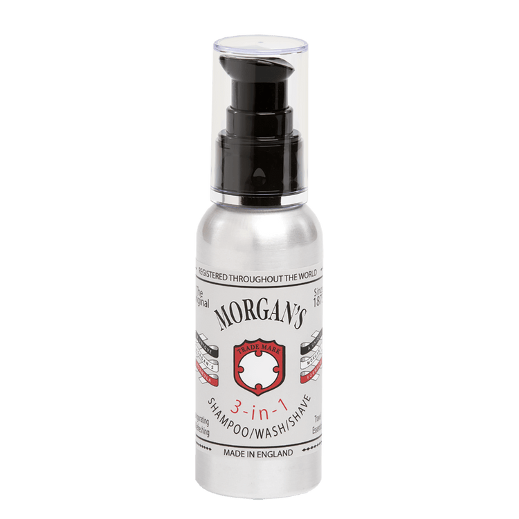 Morgan's 3-in-1 Shampoo Wash & Shave 100ml