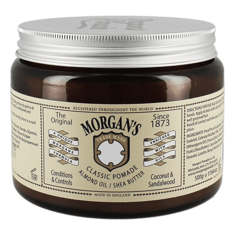 Morgan's Pomade Almond Oil & Shea Butter Classic Pomade 500g