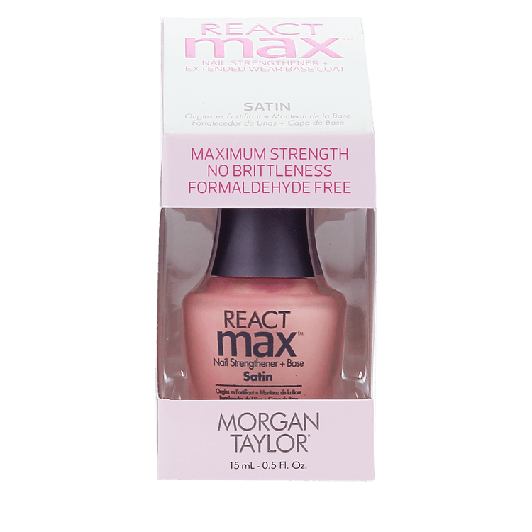 Morgan Taylor REACTmax Satin Nail Strengthener 15ml