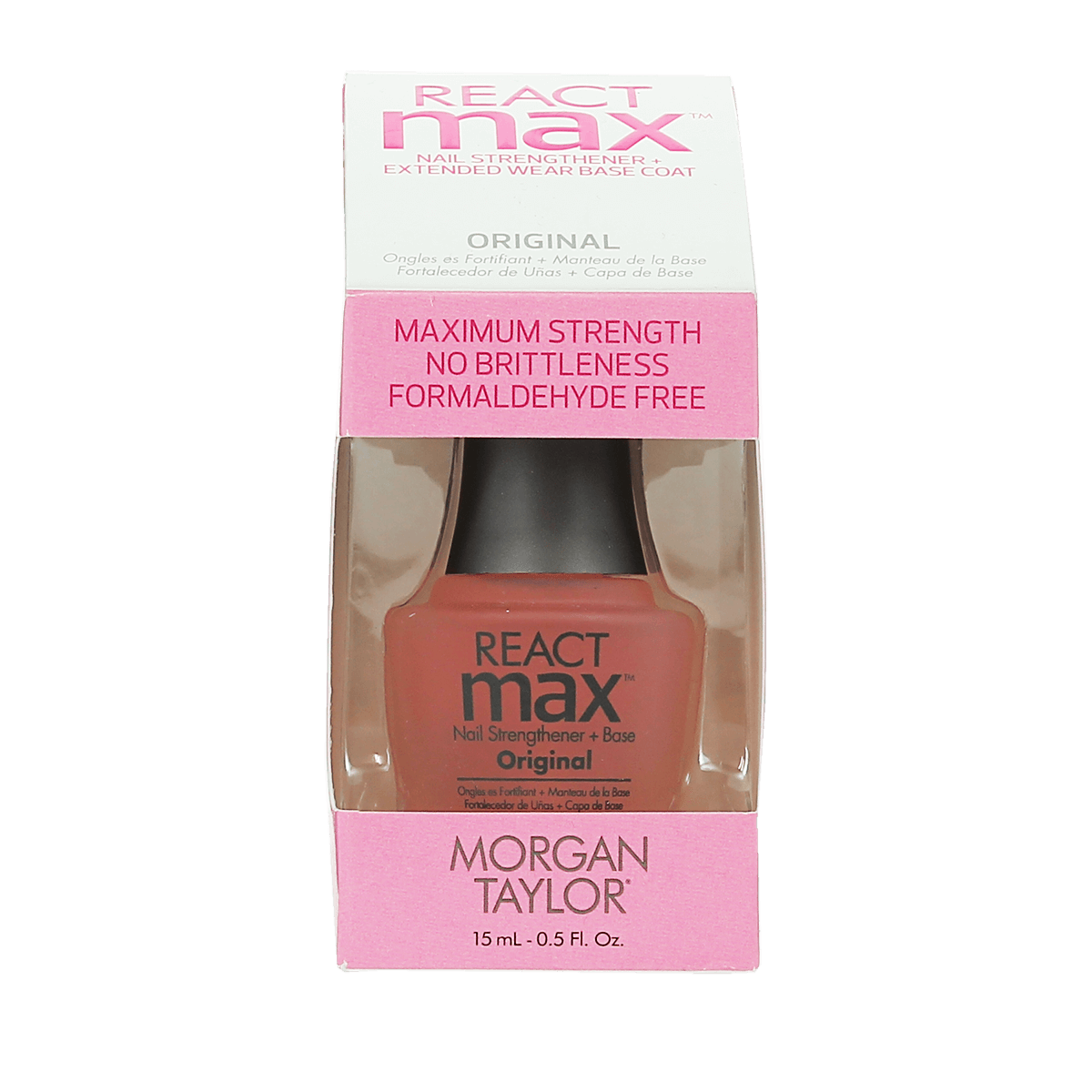 Morgan Taylor REACTmax Original Nail Strengthener 15ml