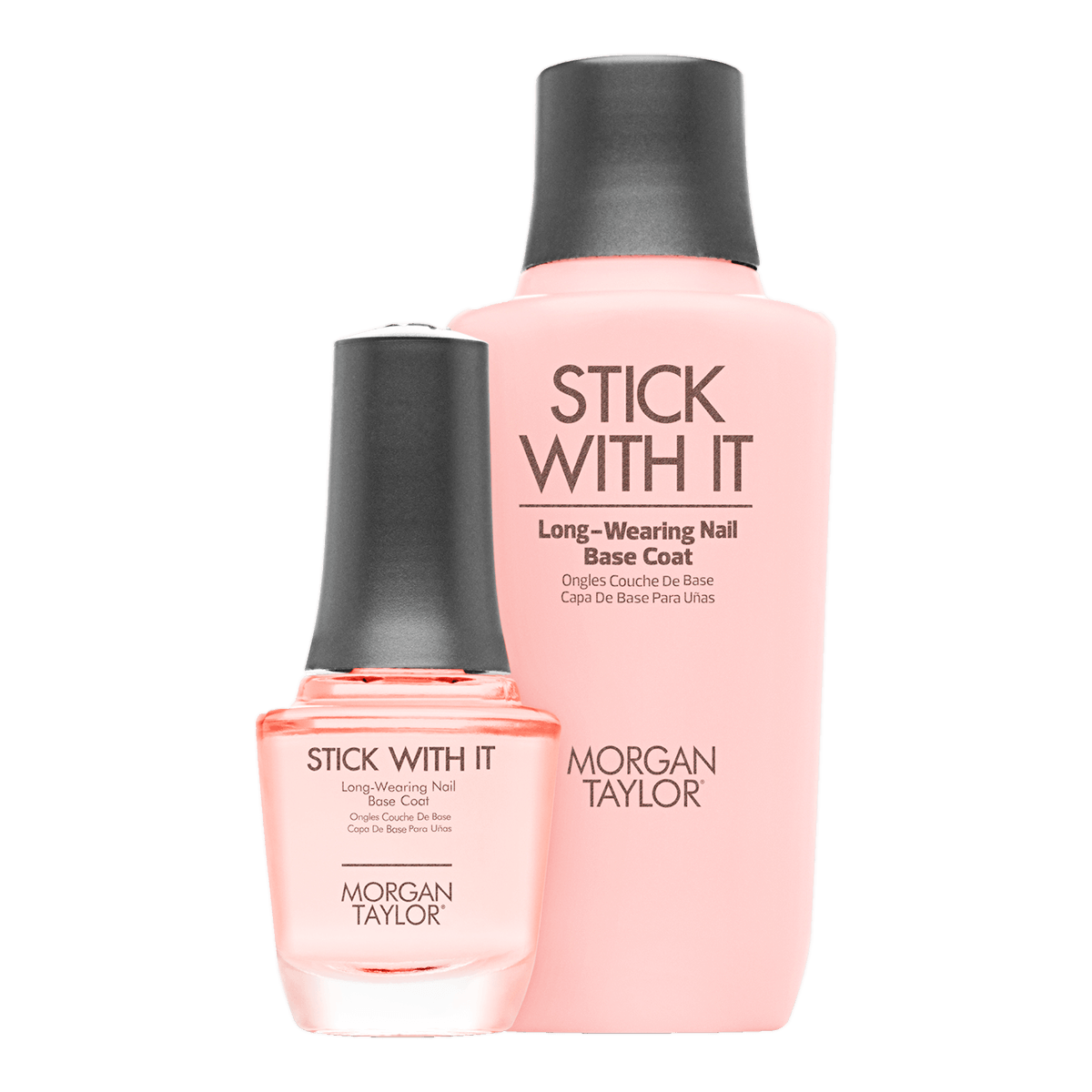 Morgan Taylor Stick With It Long-Wearing Nail Base Coat Kit