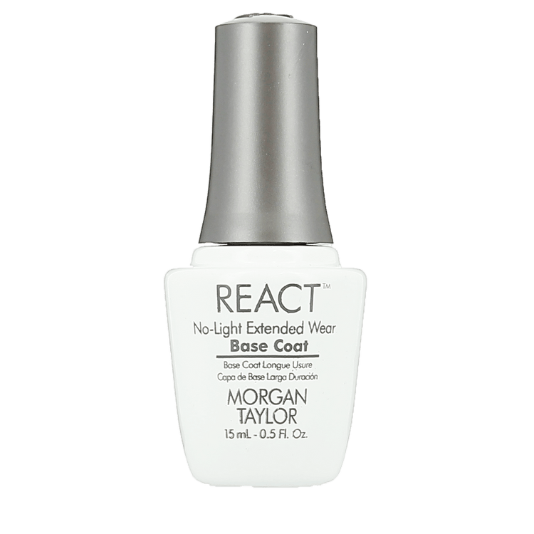 Morgan Taylor React No-light Extended Wear Base Coat - 15ml