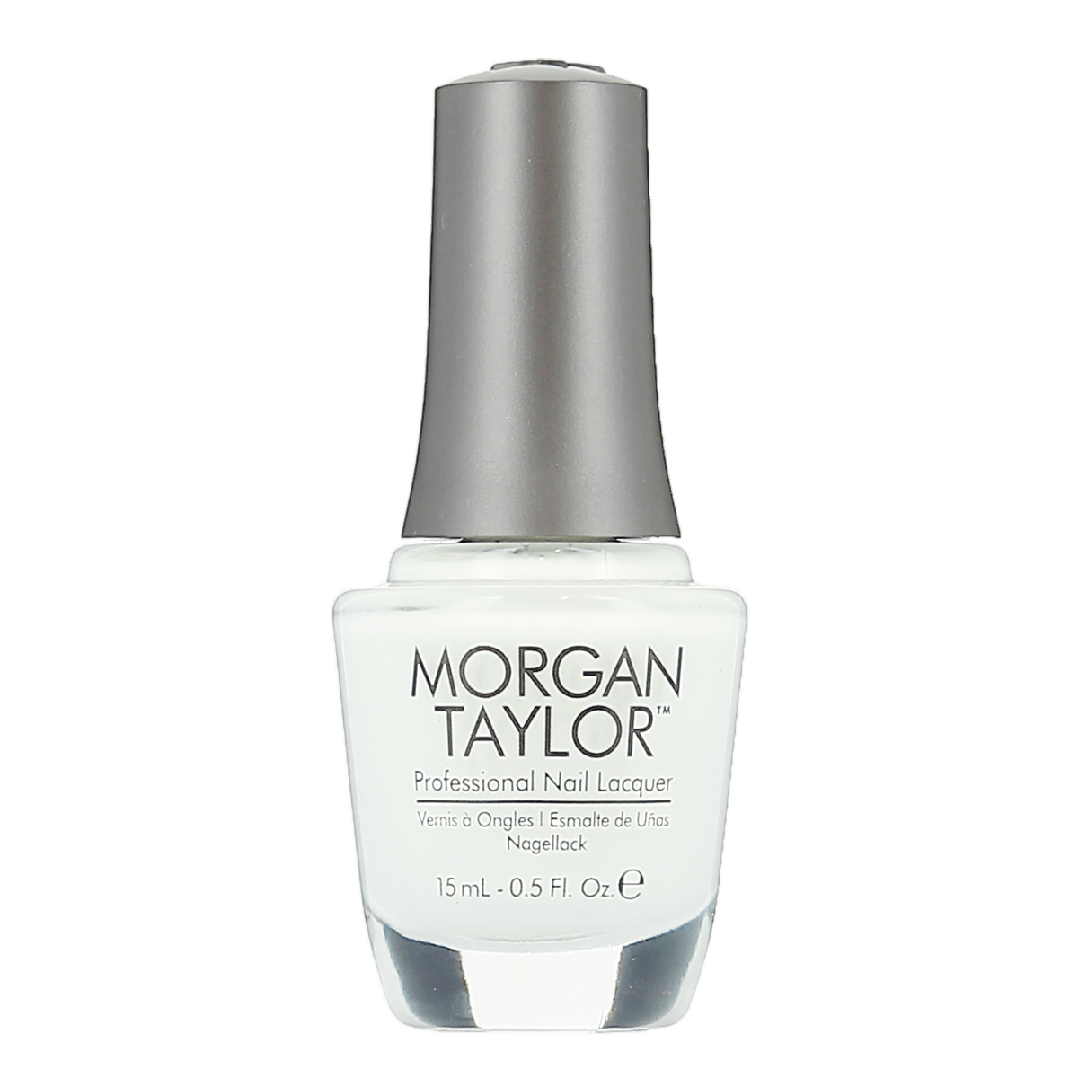 Morgan Taylor All White Now Professional Nail Lacquer 15ml