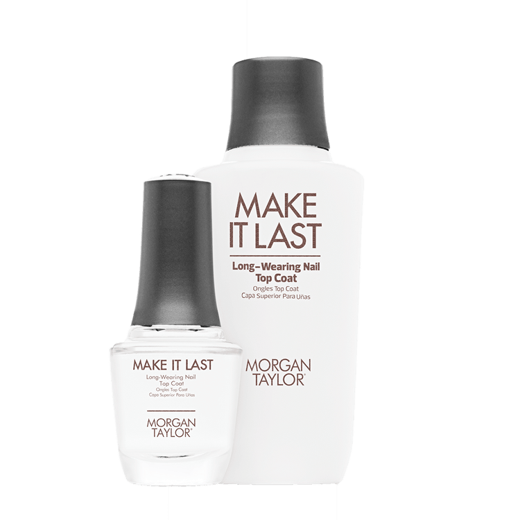 Morgan Taylor Make it Last Long-wearing Nail Top Coat Professional Kit