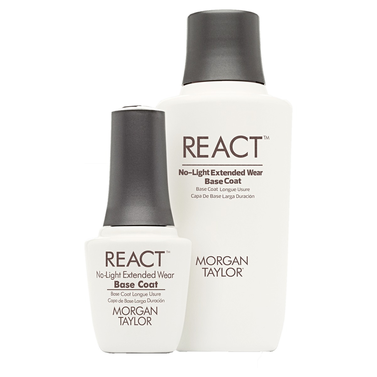 Morgan Taylor React Base Coat No Light Extender Wear Professional Kit