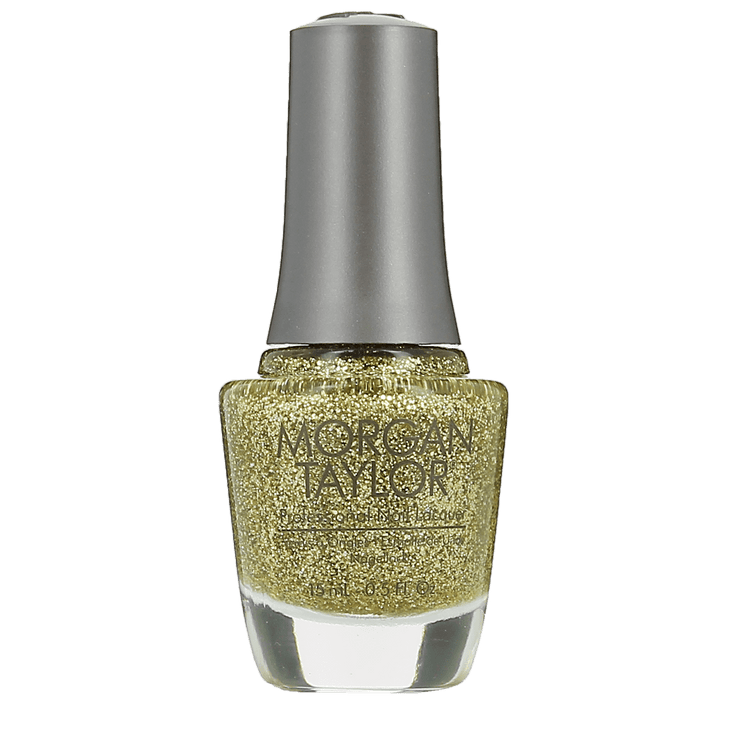Morgan Taylor Glitter And Gold Professional Nail Lacquer 15ml
