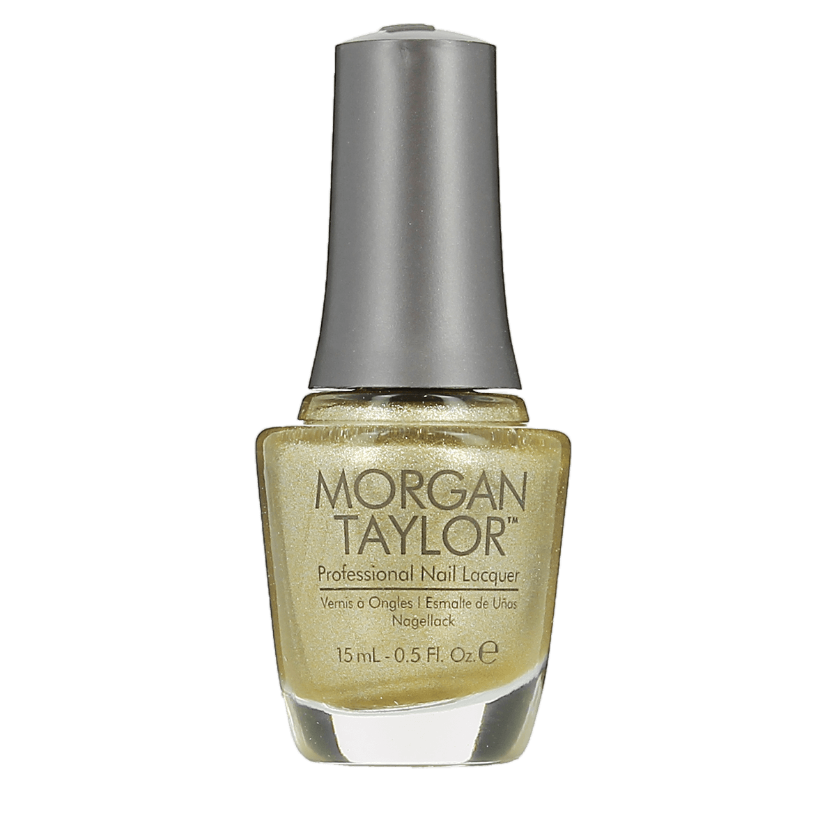 Morgan Taylor Give Me Gold Professional Nail Lacquer 15ml