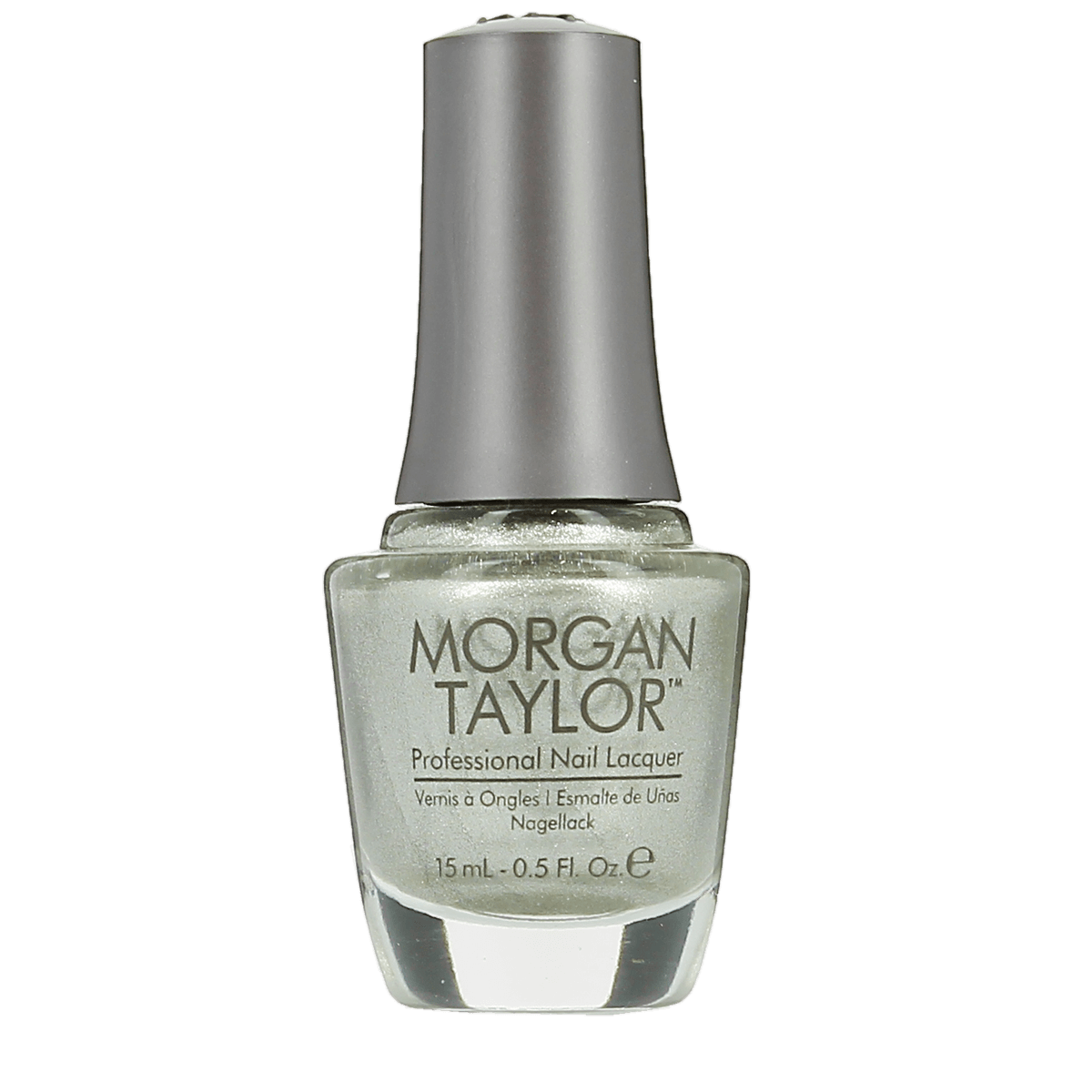 Morgan Taylor Gifted In Platinum Professional Nail Lacquer 15ml
