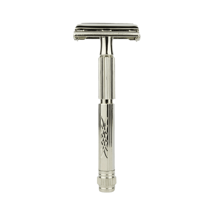 Parker 60R Crystal Cut Butterfly Open Safety Razor