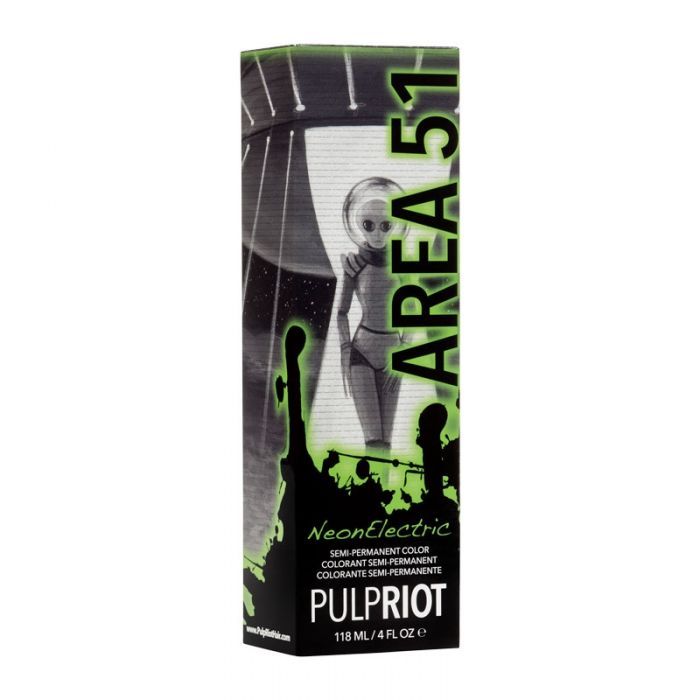 Pulp Riot Semi-Permanent Colour Neon Electric Area 51 118ml