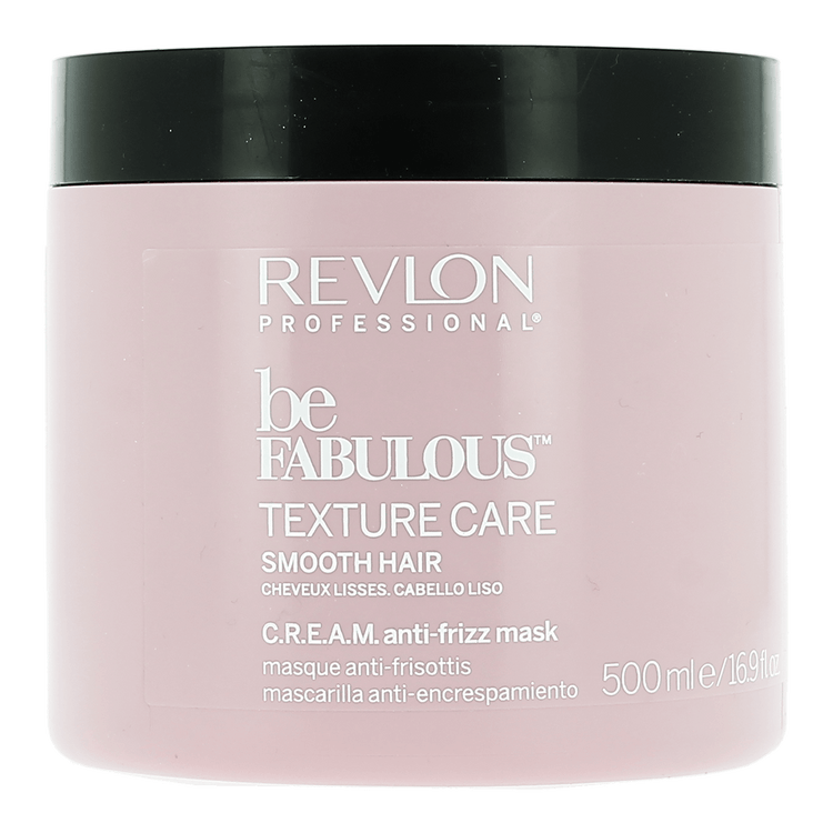 Revlon Be Fabulous Texture Care Smooth Hair Anti-frizz Mask 500ml