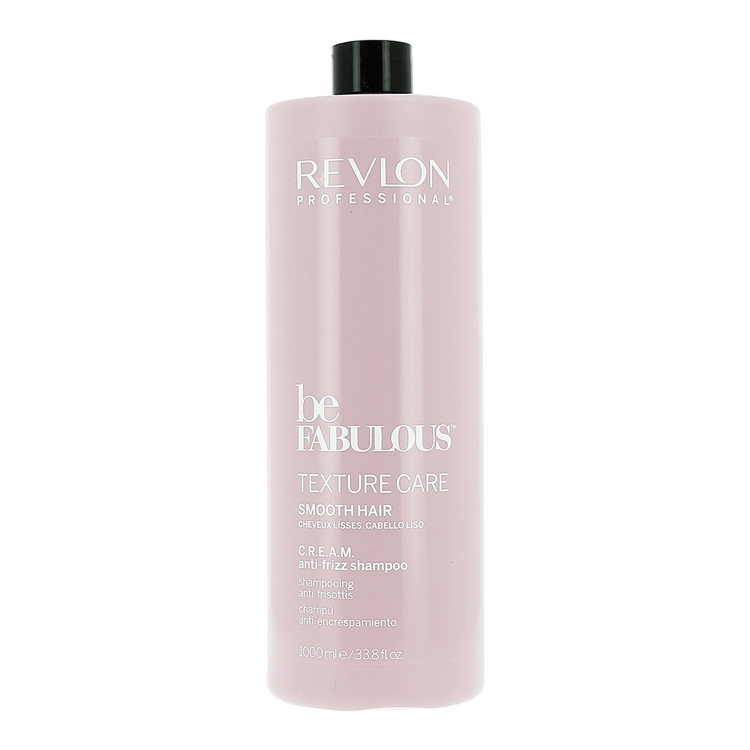 Revlon Be Fabulous Texture Care Smooth Hair Anti-frizz Shampoo 1000ml