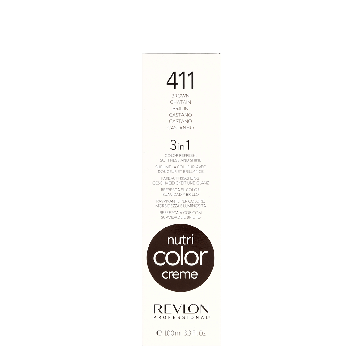 Revlon Professional Nutri Color Creme 411 Brown 100ml