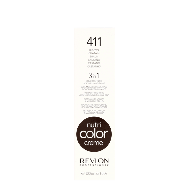Revlon Professional Nutri Color Creme 411 Brown 100ml