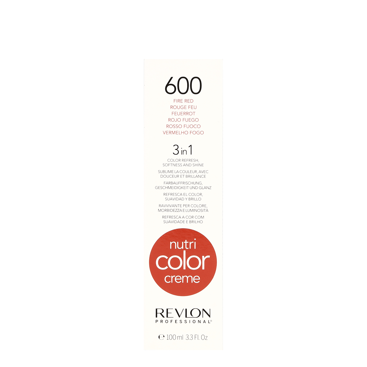 Revlon Professional Nutri Color Creme 600 Fire Red 100ml