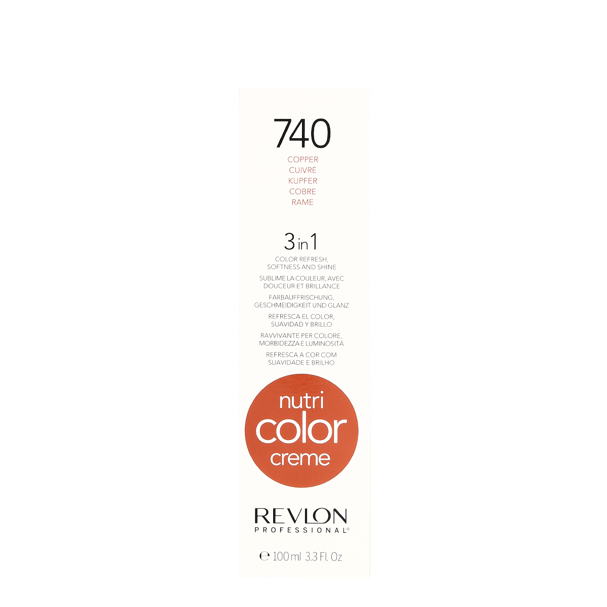 Revlon Professional Nutri Color Creme 740 Copper 100ml