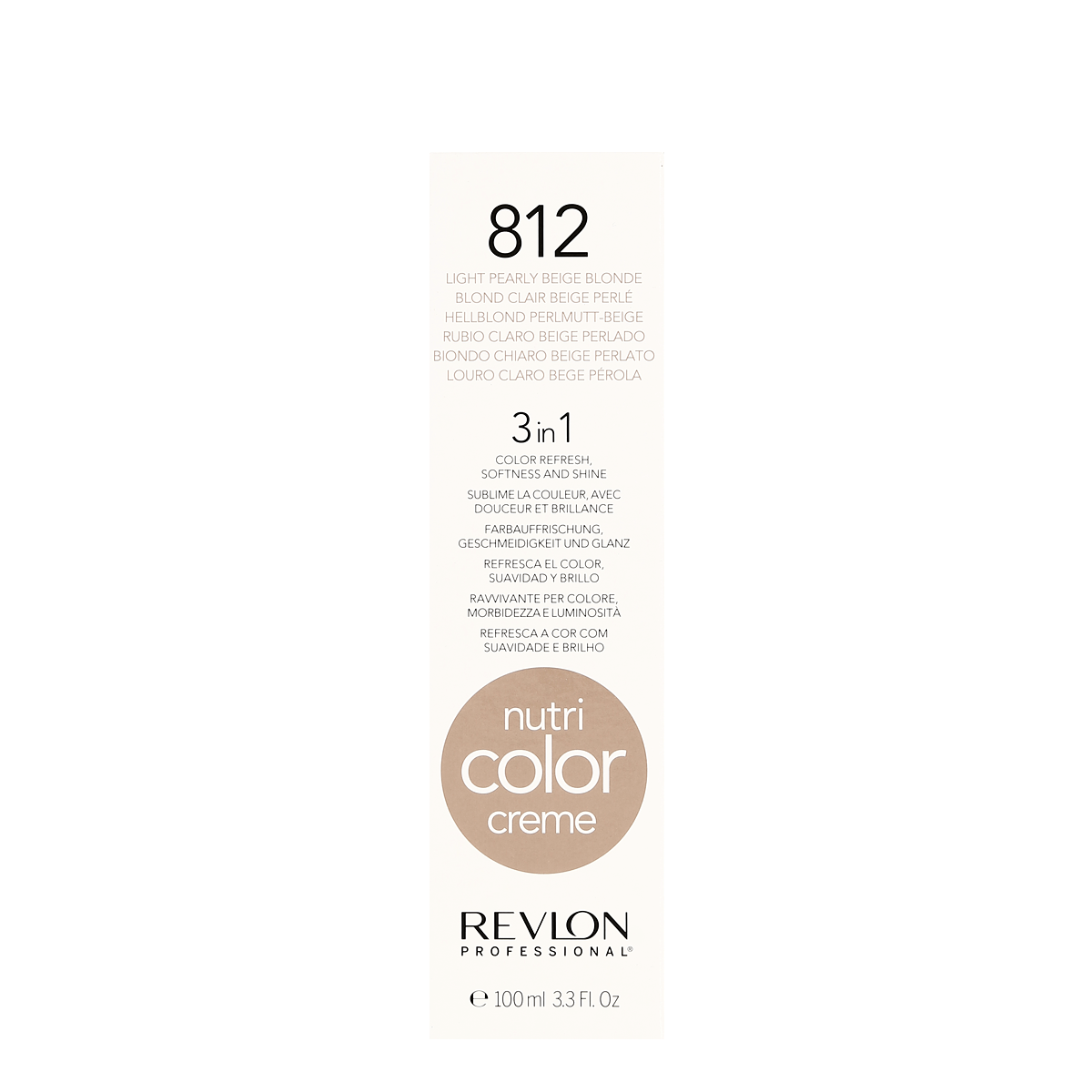 Revlon Nutri Color Creme 812 Light Pearly Beige Blonde 100ml