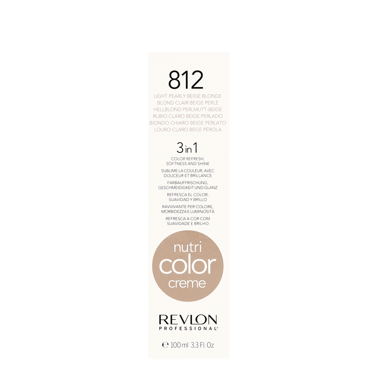 Revlon Nutri Color Creme 812 Light Pearly Beige Blonde 100ml