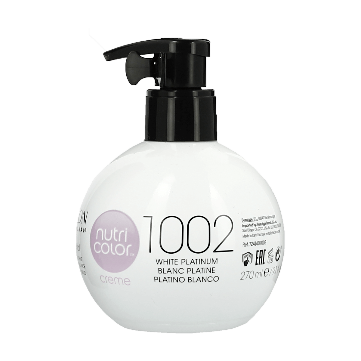 Revlon Professional Care Nutri Color Creme 1002 White Platinum 270ml