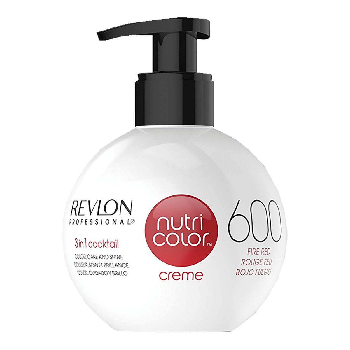 Revlon Professional Nutri Color Creme 600 Fire Red 270ml