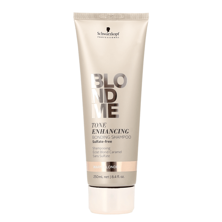 Schwarzkopf BlondMe Tone Enhancing Bonding Shampoo Warm Blondes 250ml