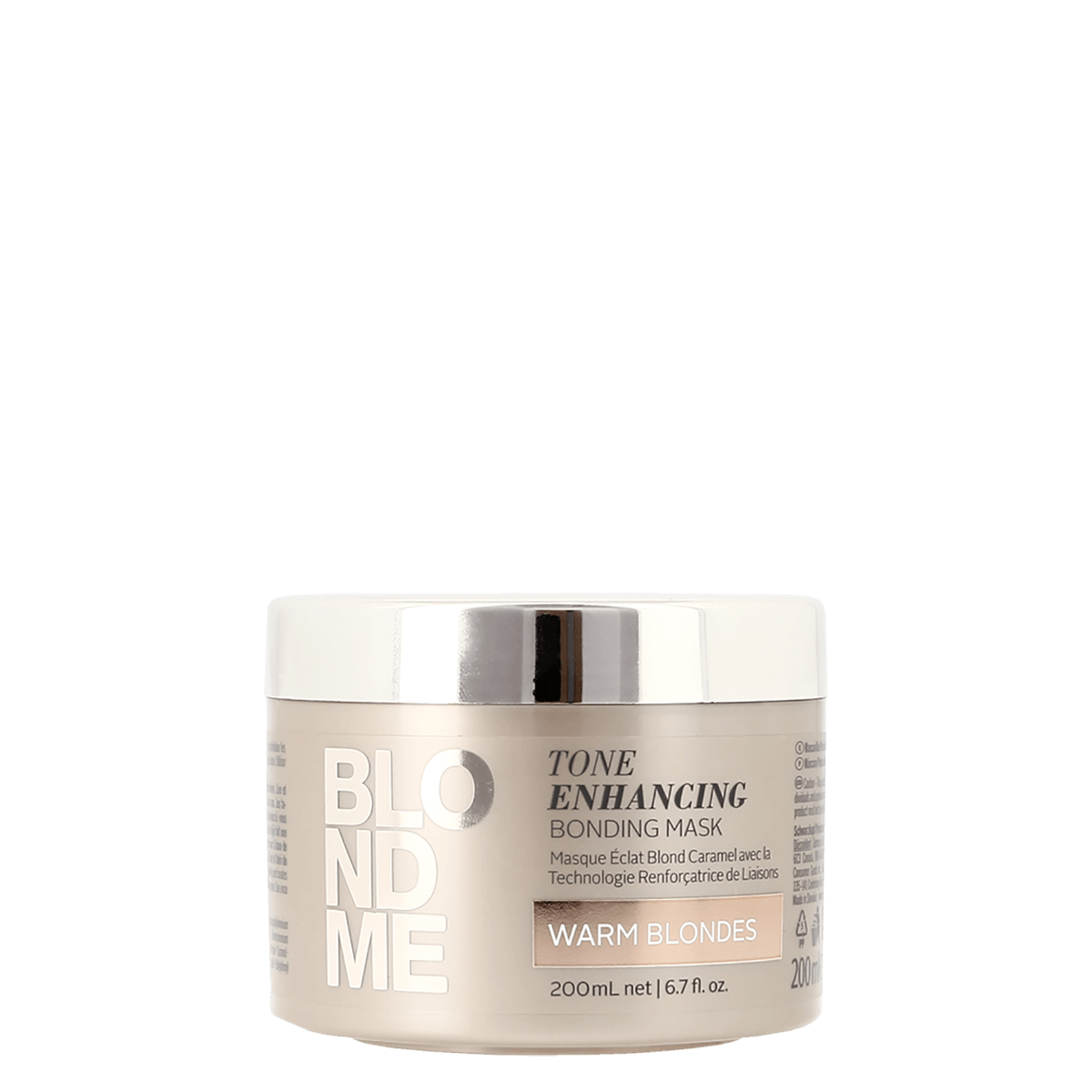 Schwarzkopf BlondMe Tone Enhancing Bonding Mask Warm Blondes 200ml