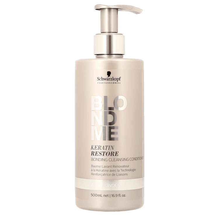 Schwarzkopf BlondMe Keratin Restore Bonding Cleansing Conditioner 500ml