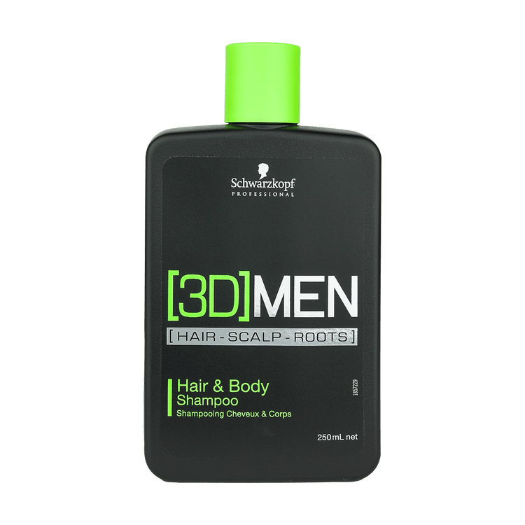 Schwarzkopf [3D]Men Hair & Body Shampoo 250ml