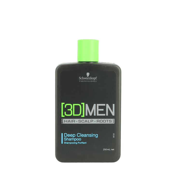 Schwarzkopf 3D Men Deep Cleansing Shampoo 250ml
