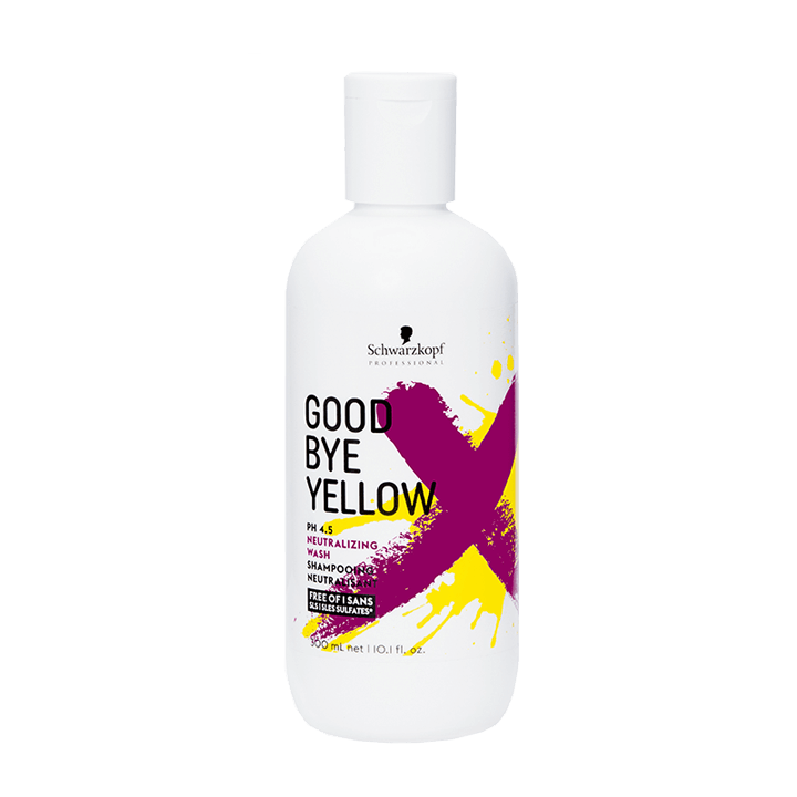 Schwarzkopf Good Bye Yellow pH 4.5 Neutralizing Wash Shampoo 300ml