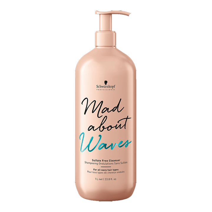 Schwarzkopf Mad About Waves Sulfate Free Cleanser 300ml