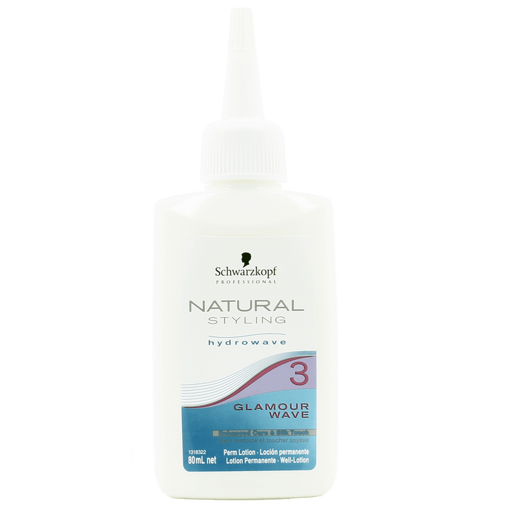 Schwarzkopf Professional 3 Natural Styling Glamour Wave Perm lotion 80ml