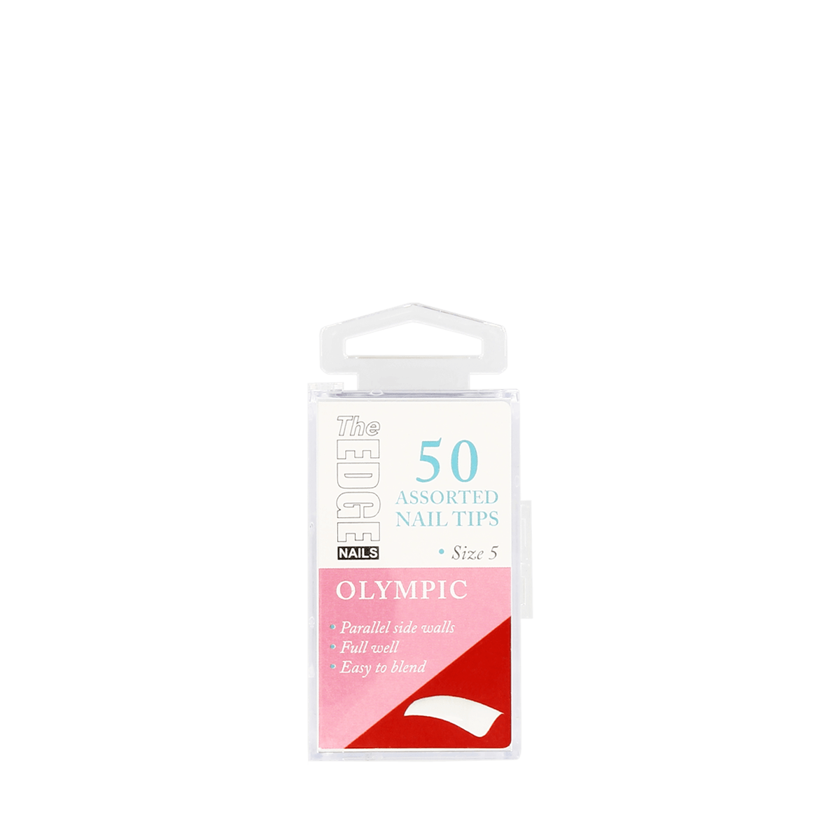 The Edge Olympic Tips Size 5 50 Nail Tips