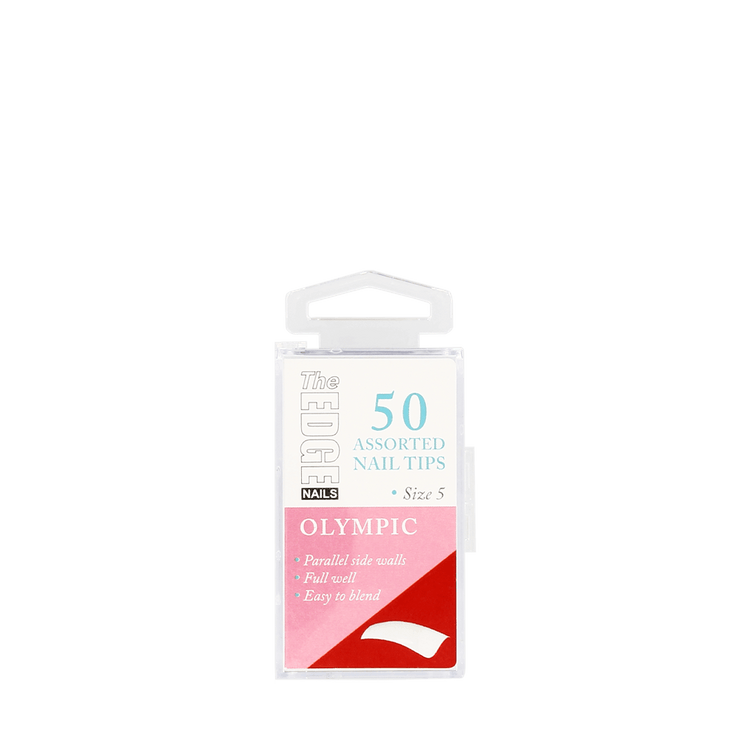 The Edge Olympic Tips Size 5 50 Nail Tips