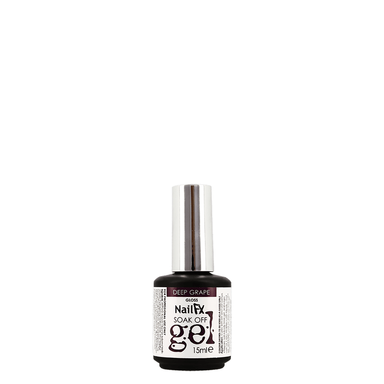 The Edge Nails NailFX Deep Grape Soak Off Gel 15ml
