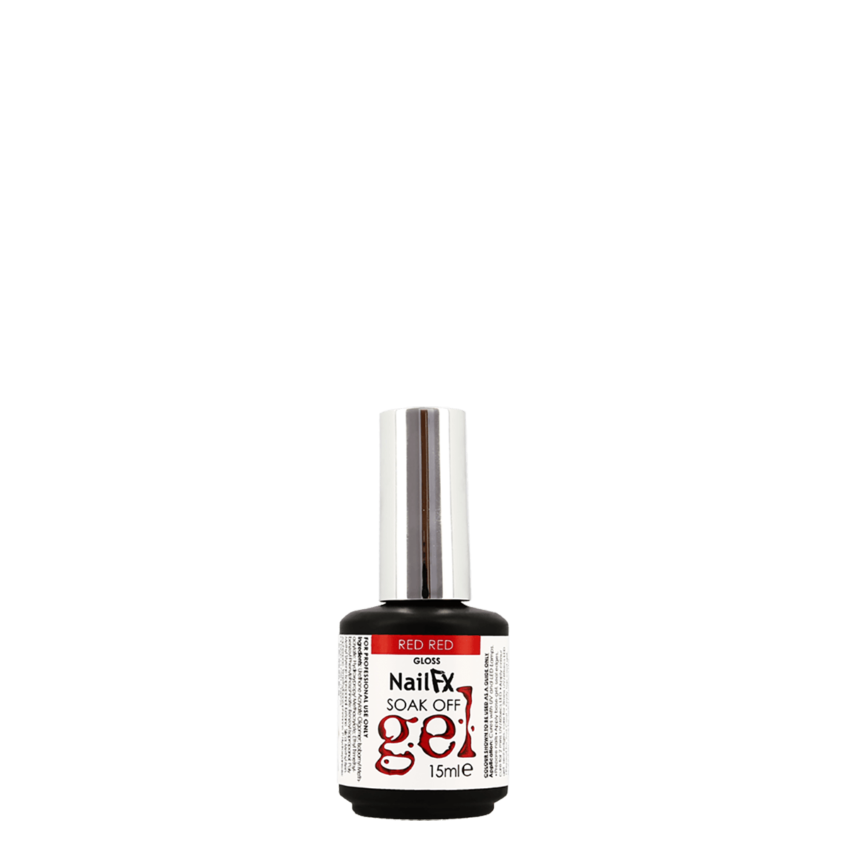 The Edge Nails NailFX Red Red Soak Off Gel 15ml