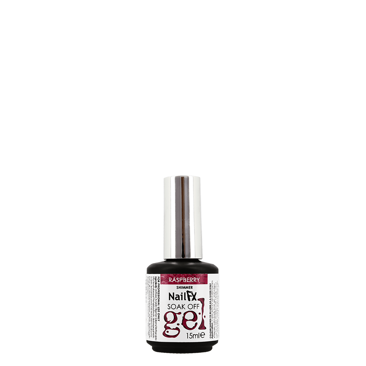 The Edge Nails NailFX Raspberry Soak Off Gel 15ml