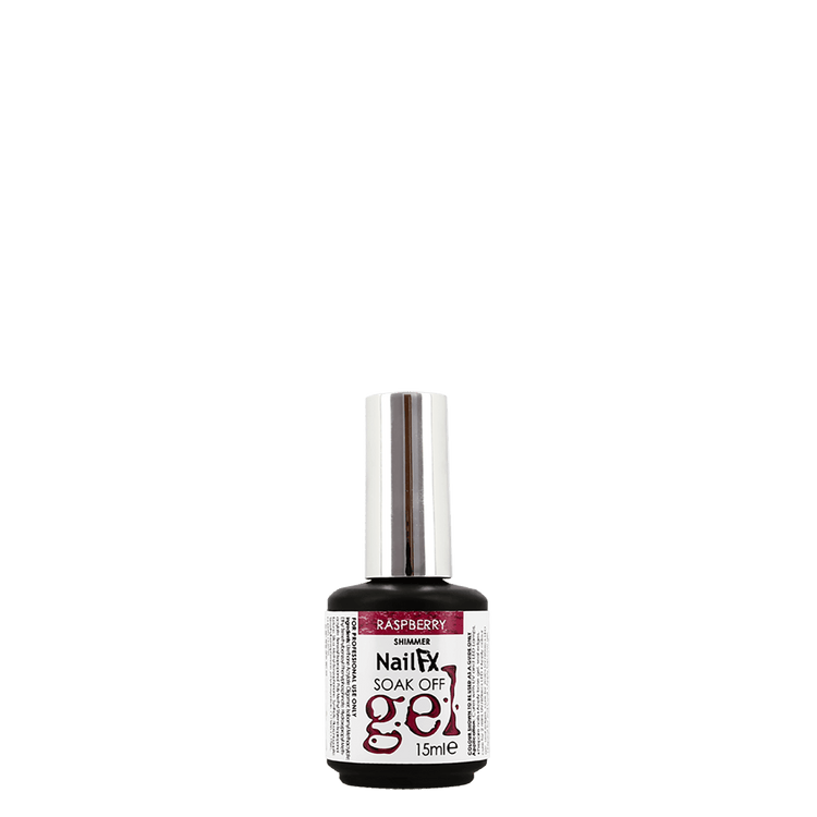 The Edge Nails NailFX Raspberry Soak Off Gel 15ml