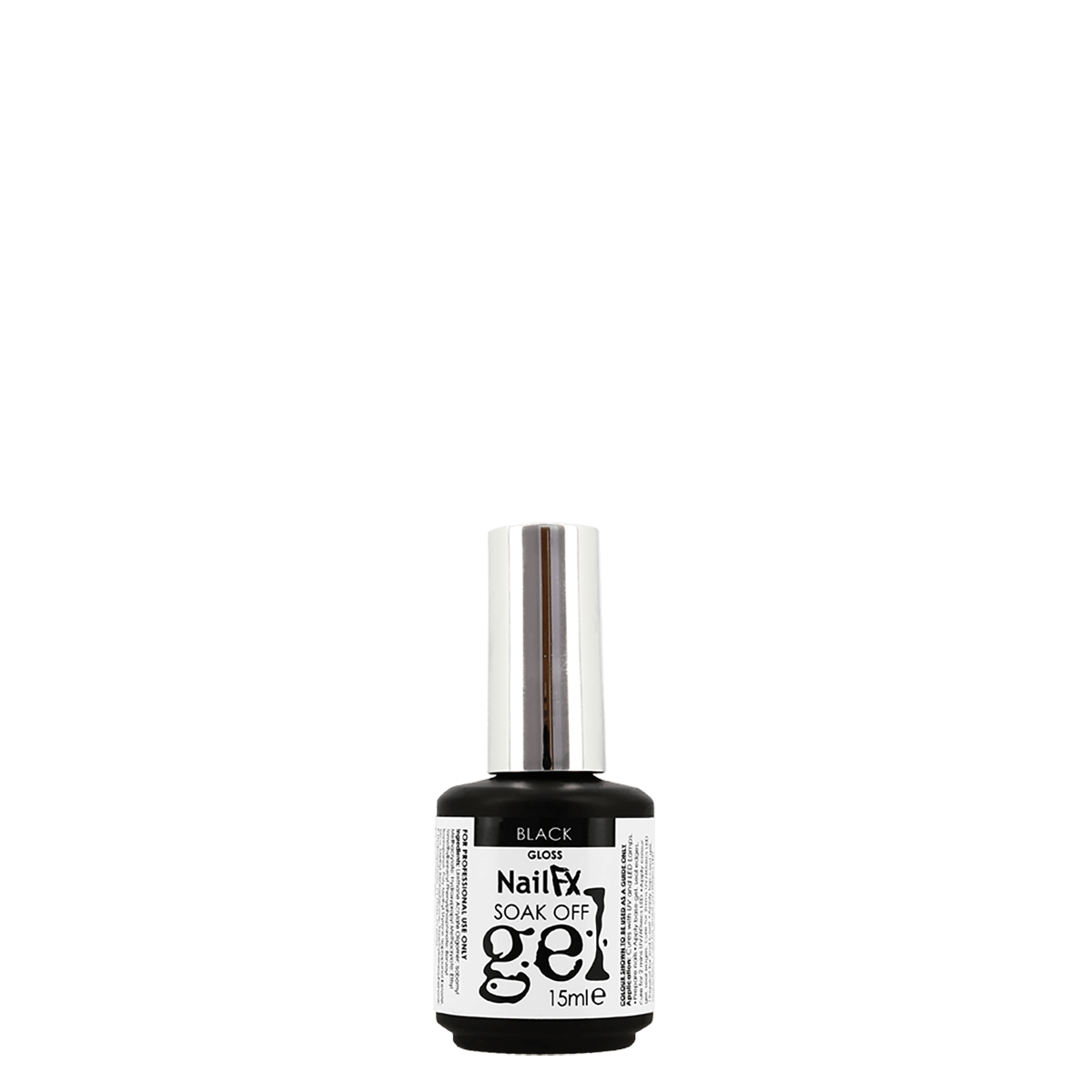 The Edge Nails NailFX Black Soak Off Gel 15ml