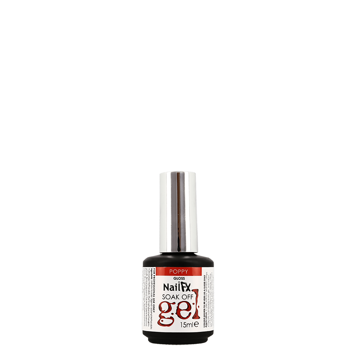 The Edge Nails NailFX Poppy Soak Off Gel 15ml