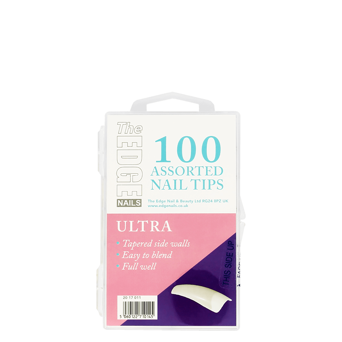 The Edge Nails Ultra Tips x 100 Assorted