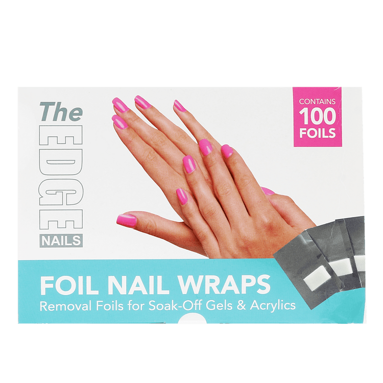 The Edge Nails Foil Nail Wraps (100 Foils)