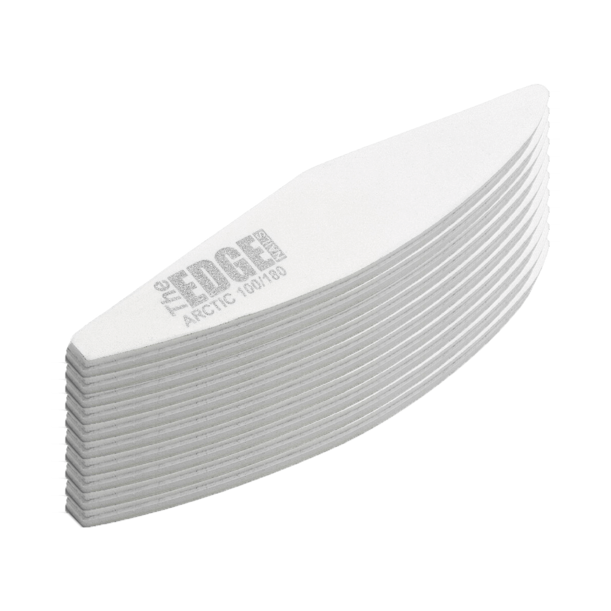 The Edge Nails Arctic File 100/180 Grit (10 Pack)